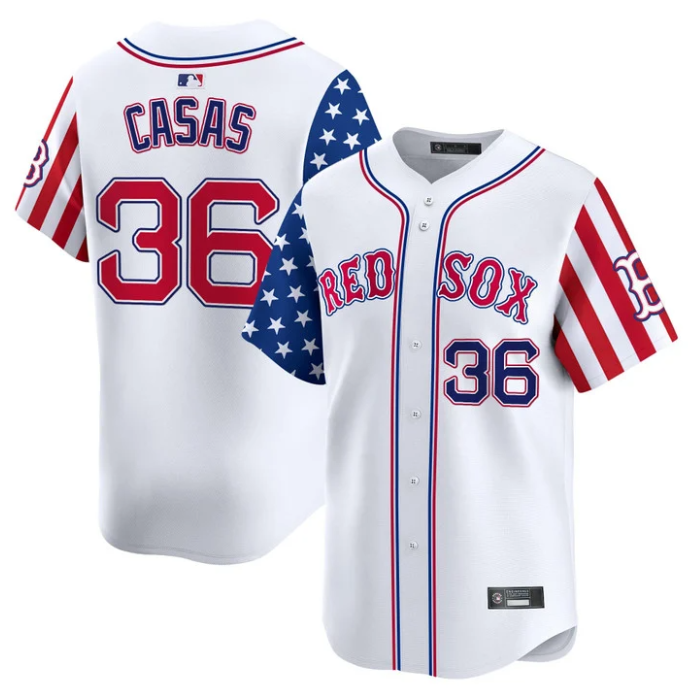 Triston Casas #36 Boston Red Sox 2025 Memorial Day Vapor Premier Limited Jersey