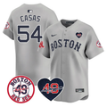Triston Casas #54 Boston Red Sox Tim Wakefield Memorial Patch Gr Limited Jersey