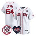 Triston Casas #54 Boston Red Sox Tim Wakefield Memorial Patch Wh Limited Jersey
