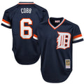 Ty Cobb #6 Detroit Tigers Throwback Cooperstown Limited Jersey - Navy