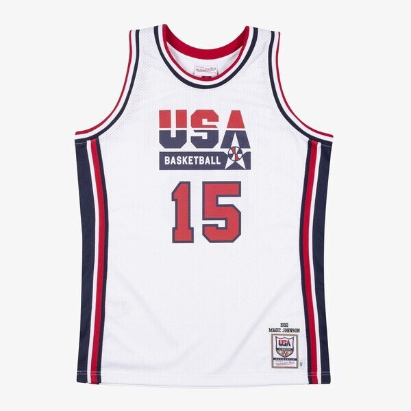 USA Basketball Mitchell & Ness  Jersey Magic Johnson 1992