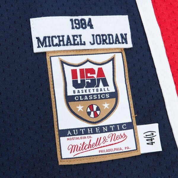 USA Basketball Mitchell & Ness  Jersey Michael Jordan 1984