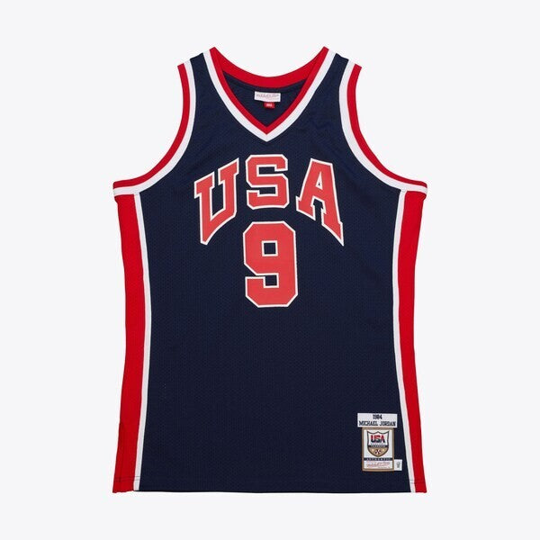 USA Basketball Mitchell & Ness  Jersey Michael Jordan 1984