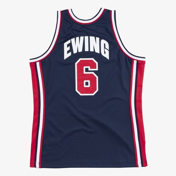 USA Basketball Mitchell & Ness  Jersey Patrick Ewing 1992 Navy