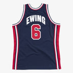 USA Basketball Mitchell & Ness  Jersey Patrick Ewing 1992 Navy