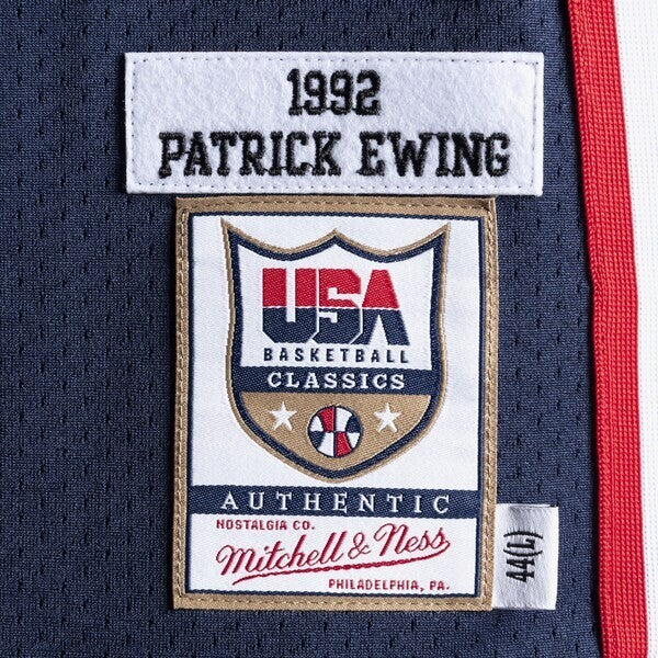 USA Basketball Mitchell & Ness  Jersey Patrick Ewing 1992 Navy