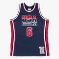 USA Basketball Mitchell & Ness  Jersey Patrick Ewing 1992 Navy