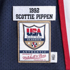 USA Basketball Mitchell & Ness  Jersey Scottie Pippen 1992 Navy