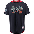 Majestic 2018 Usa Star Futures Game On Field Limited Team Jersey - Navy