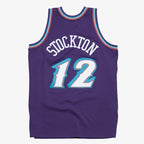 Utah Jazz Mitchell & Ness Swingman Jersey Road John Stockton 1996-97