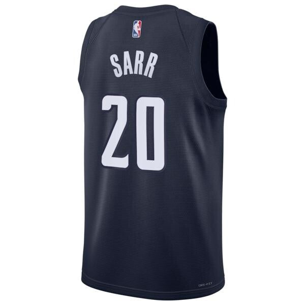 Washington Wizards Jordan Brand Statement Edition Swingman Jersey - Navy - Alex Sarr - Mens