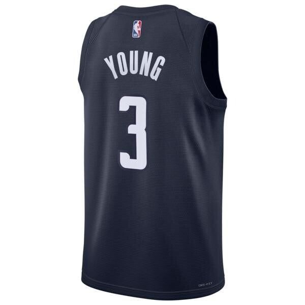 Washington Wizards Jordan Brand Statement Edition Swingman Jersey - Navy - Trae Young - Mens