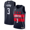 Washington Wizards Jordan Brand Statement Edition Swingman Jersey - Navy - Trae Young - Mens