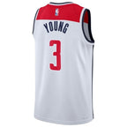 Washington Wizards Nike Association Edition Swingman Jersey - White - Trae Young - Unisex