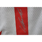 Dominique Wilkins Autographed Pro Style White  Jersey Beckett Witness 49741