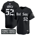 Wilyer Abreu #52 Boston Red Sox Gothic Edition Premier Jersey