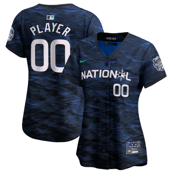 Women 2023 Active Player Custom Star Limited Baseball Jersey - Royal