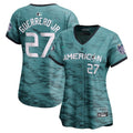 Vladimir Guerrero Jr #27 American League Women 2023 Star Game Limited Player Jersey - Teal