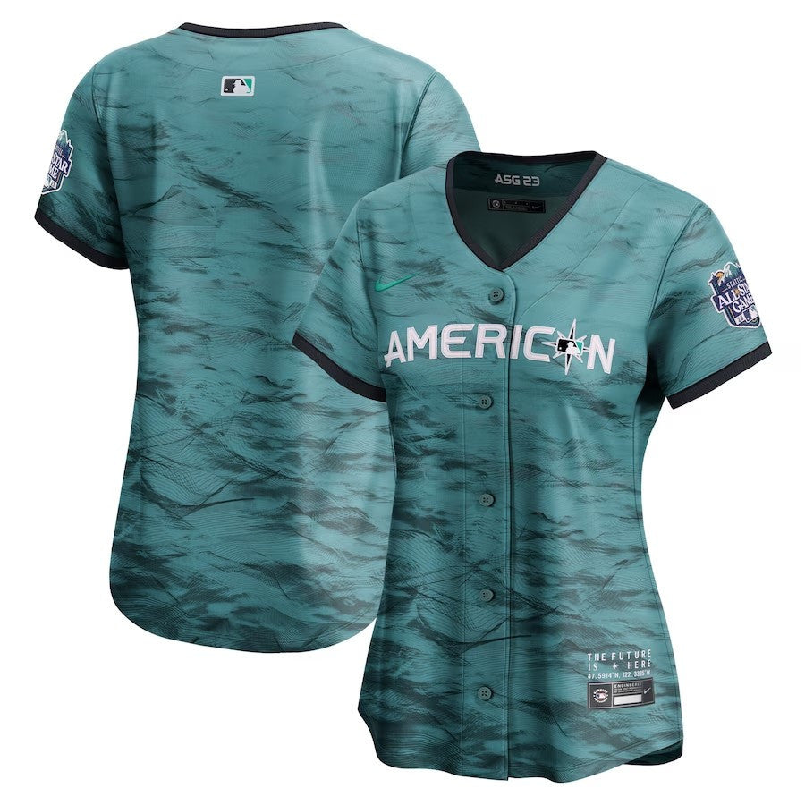 American League Nike Women 2023 Star Game Limited Jersey - Teal