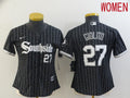 Chicago White Sox #27 Nike Women 2021 Giolito City Edition Game Jerseys Limited Jersey - Black