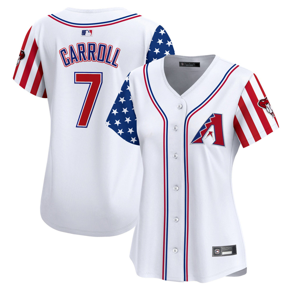 Independence Day V Arizona Diamondbacks Women 2025 Apor Premier Limited Jersey