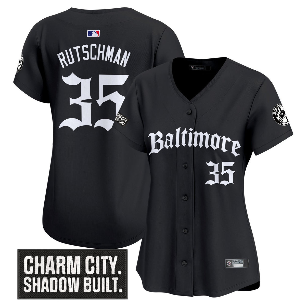 Gothic Harbor Baltimore Orioles Women Edition Vapor Premier Limited Jersey