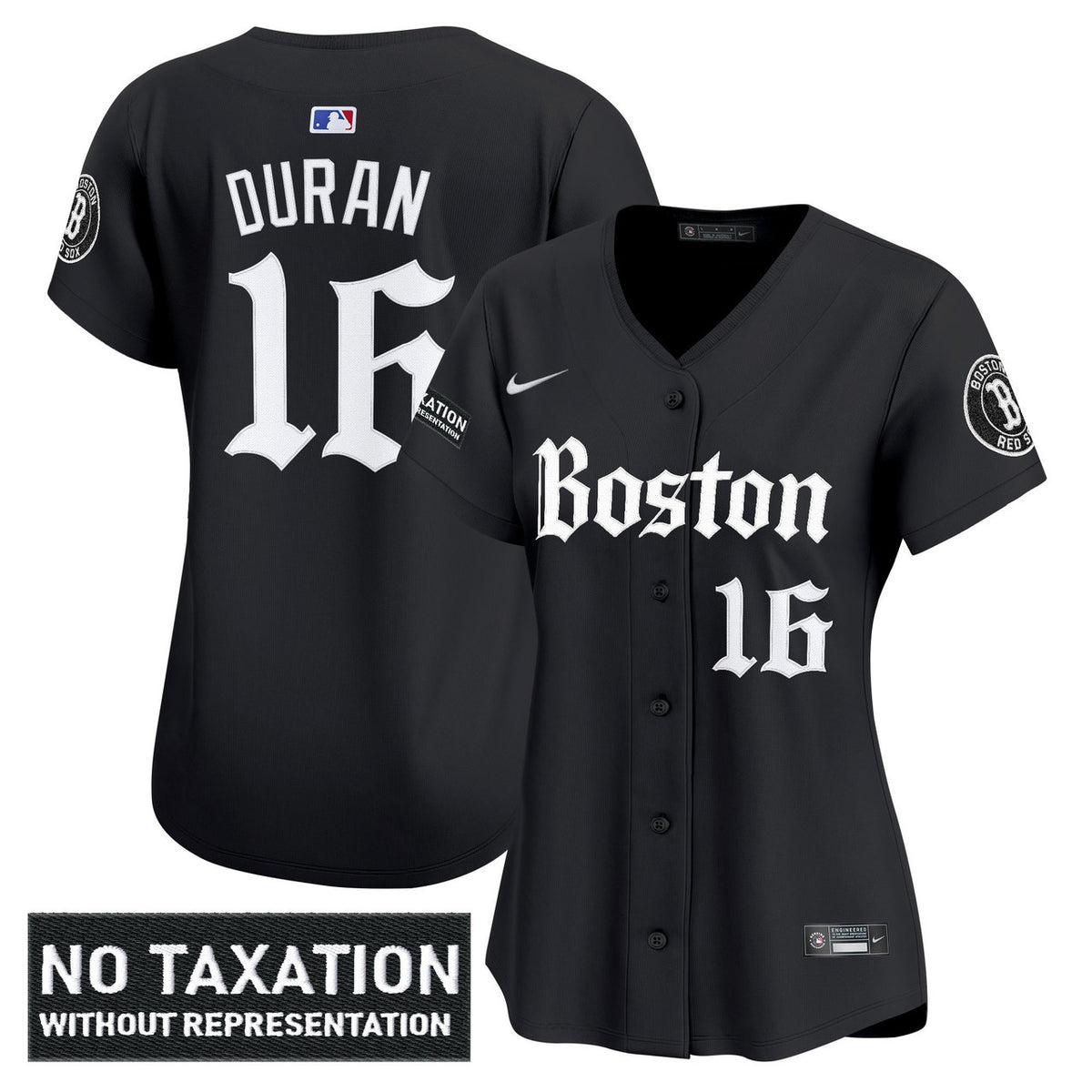 Boston Red Sox Women Retro Newspaper Edition Vapor Premier Limited Jersey