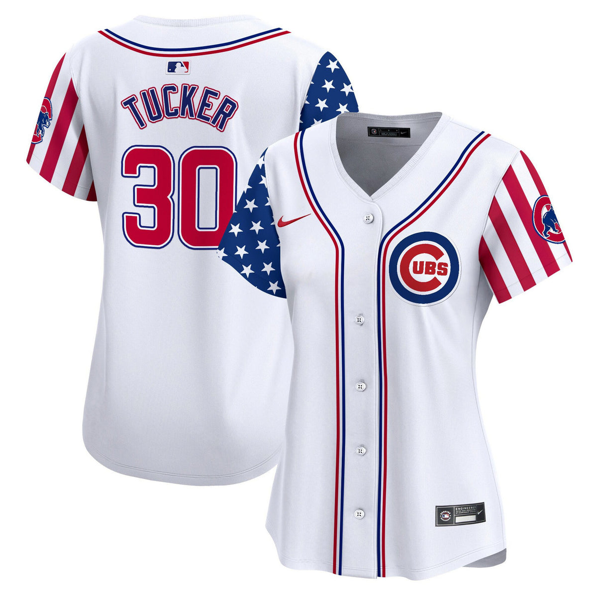 Independence Day V Chicago Cubs Women 2025 Apor Premier Limited Jersey