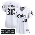 Chicago Cubs Women Gothic North Side Edition Vapor Premier Limited Jersey