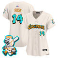 Queen City #44 Cincinnati Reds Women Graffiti Edition Vapor Premier Limited Jersey