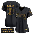 Motor Gothic #00 Detroit Tigers Women Edition Vapor Premier Limited Jersey - Gold
