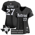 Houston Astros Women Gothic Edition Vapor Premier Limited Jersey