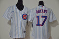 Kris Bryant #17 Chicago Cubs Nike Womens Limited Cool Base Jersey - White