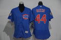 Anthony Rizzo #44 Chicago Cubs Womens 2016 Flexbase Limited Baseball Jersey - Blue