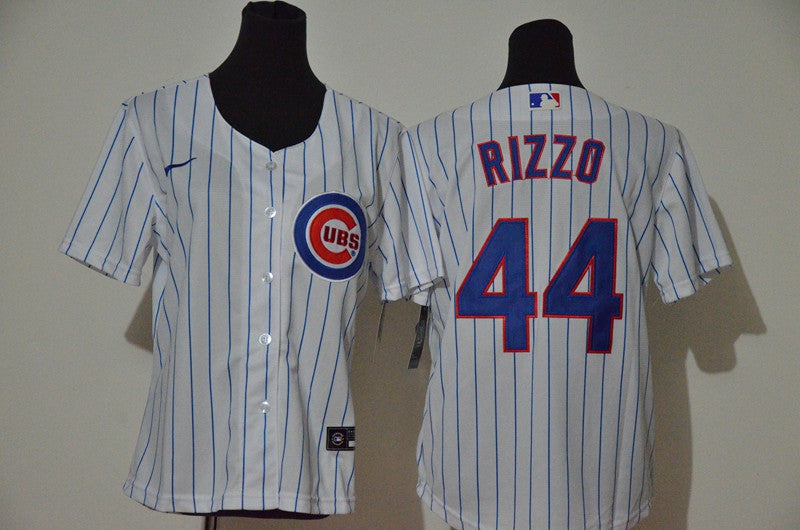 Anthony Rizzo #44 Chicago Cubs Nike Womens Limited Cool Base Jersey - White