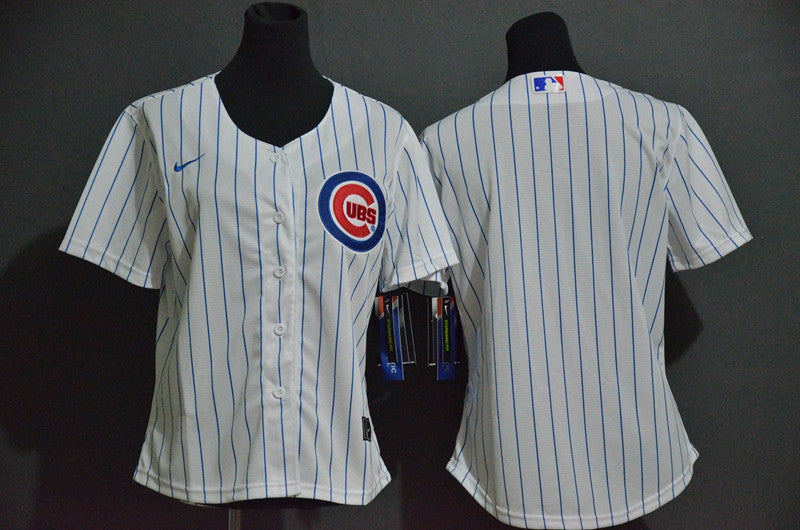 Chicago Cubs Nike Womens Limited Blank Cool Base Jersey - White
