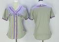 Colorado Rockies Majestic Womens Blank Road Limited Cool Base Jersey - Gray