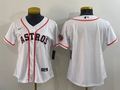 Houston Astros Nike Womens Blank Patch Limited Cool Base Jersey - White
