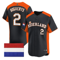 Xander Bogaerts #2 2026 Team Netherlands World Limited Baseball Jersey