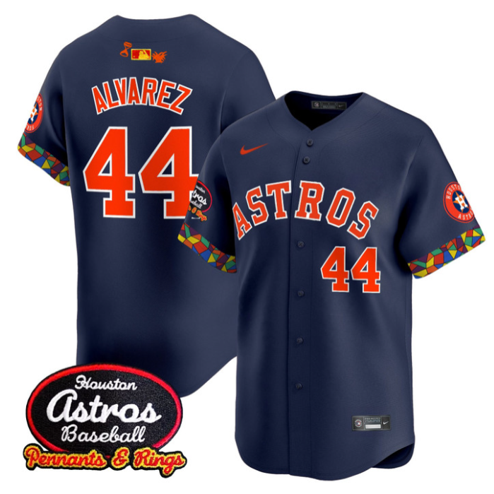 Houston Astros #44 Yordan Lvarez Mexico Tejano Barrio Style Vapor Limited Jersey