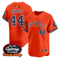 El Tiempo #44 Houston Astros Yordan Lvarez X Cantina Vapor Premier Limite Jersey